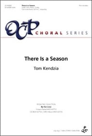 There Is a Season SATB choral sheet music cover Thumbnail